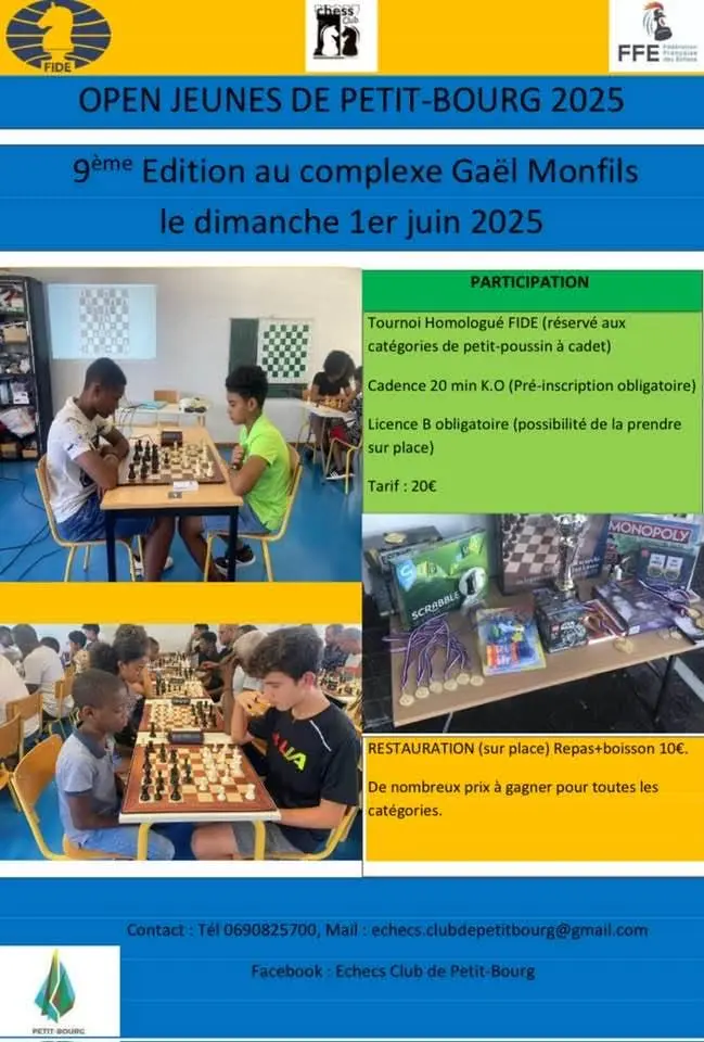 Open jeunes Petit-Bourg 2025
